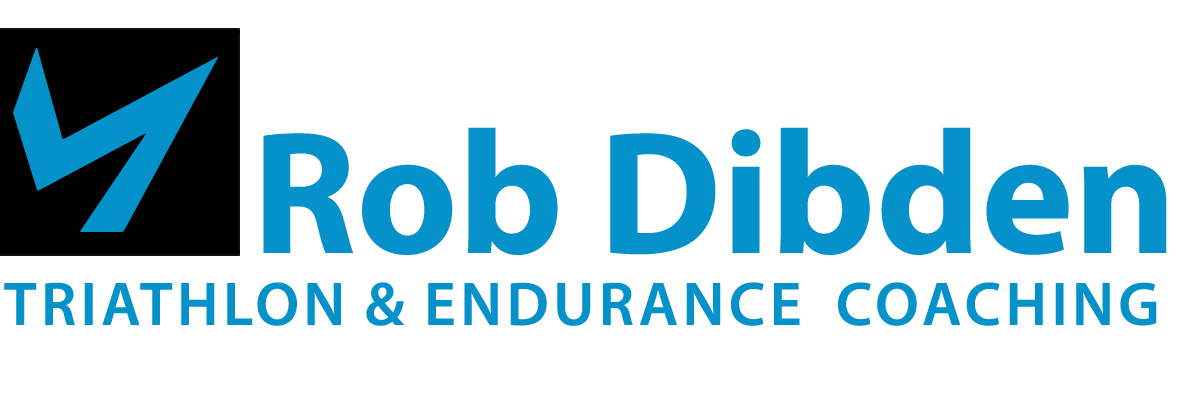 Rob Dibden logo, Triathlon and endurance coaching.